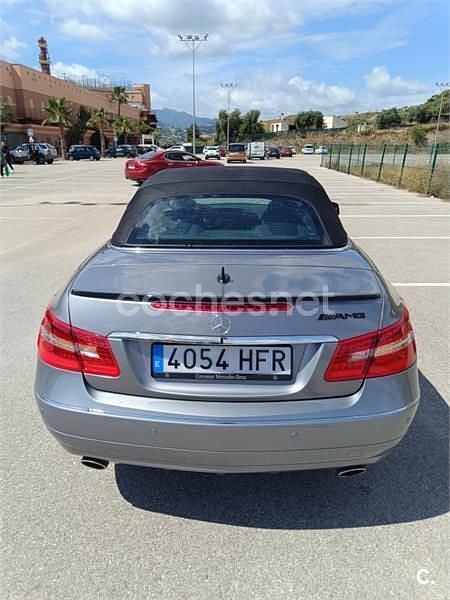 Usado Mercedes E350 Avantgarde 231 CV (169 kW) 2012 Gris / plata Descapotable