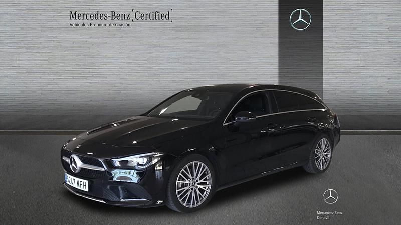 Negro Usado 2023 Mercedes CLA200 Progressive Familiar | 32.900 € (Precio justo) - Imagen 1/4