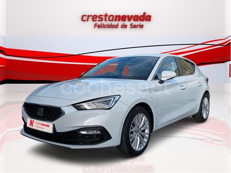 Blanco Usado 2021 Seat Leon XCELLENCE Berlina | 17.400 € (Buen precio) - Imagen 1/4