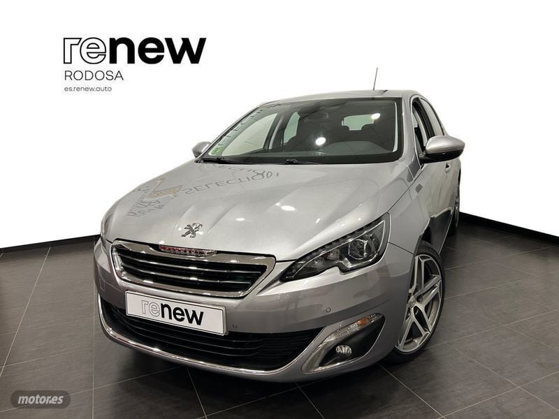 Gris Usado 2017 Peugeot 308 Allure Berlina | 11.950 € (Precio justo) - Imagen 1/4