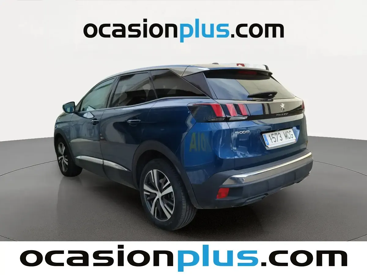 Usado Peugeot 3008 Allure 130 CV (95 kW) 2022 Azul SUV