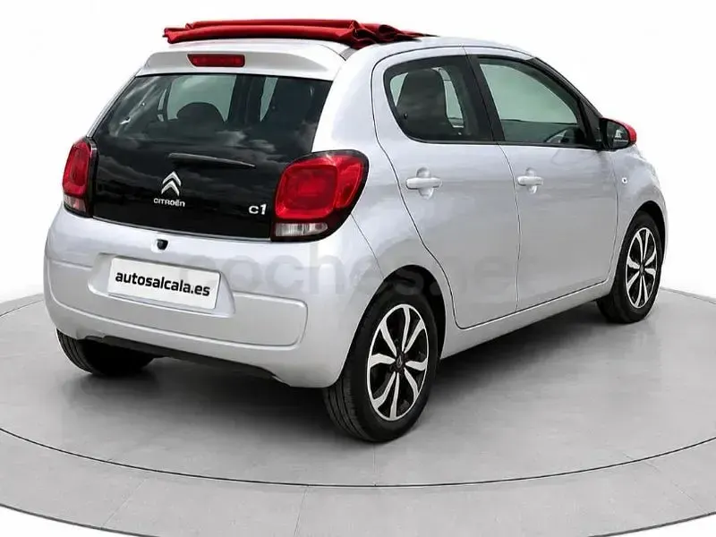 Usado Citroën C1 PureTech 82 CV (60 kW) 2014 Gris / plata Utilitario