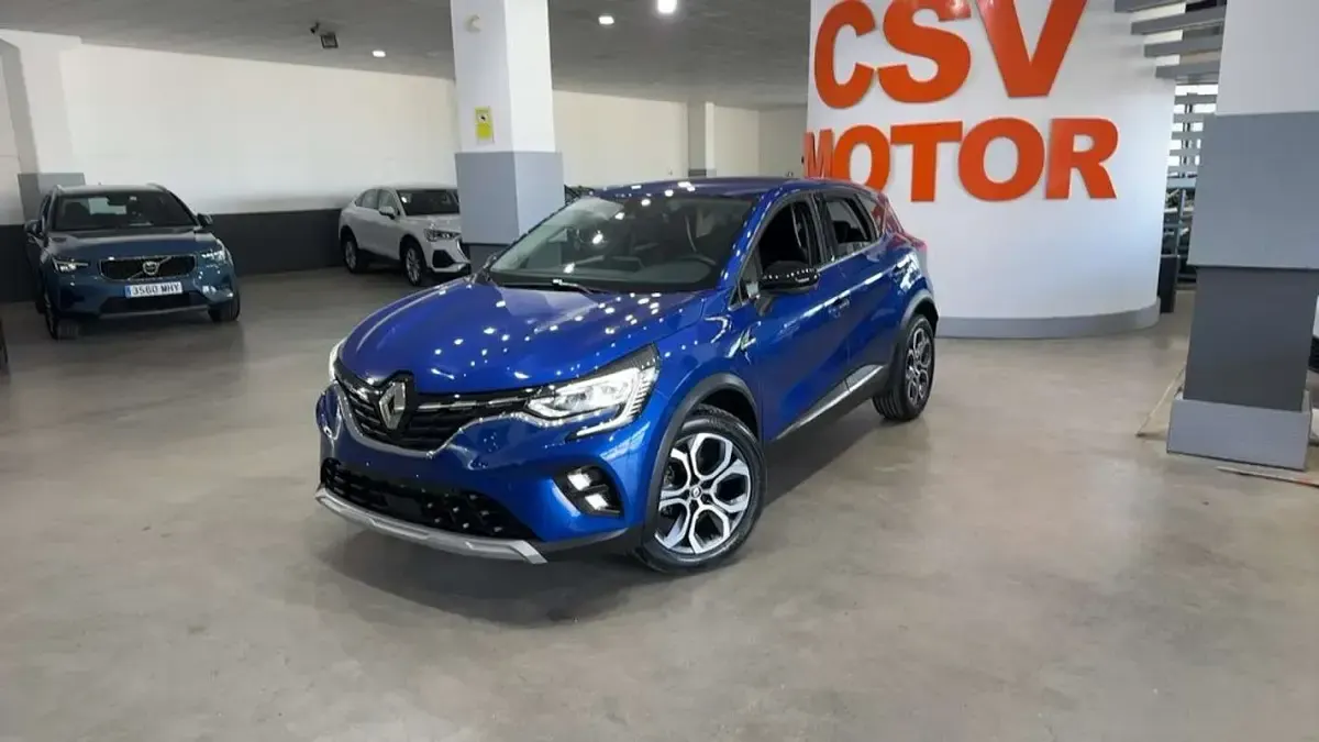Usado Renault Captur Techno 91 CV (66 kW) 2024 Azul SUV