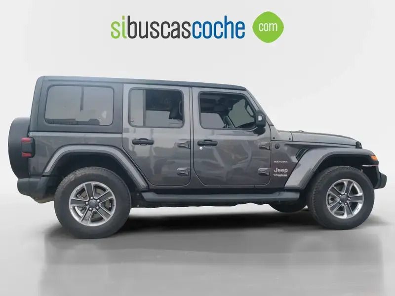 Usado Jeep Wrangler Sahara 272 CV (200 kW) 2020 Gris/plata SUV