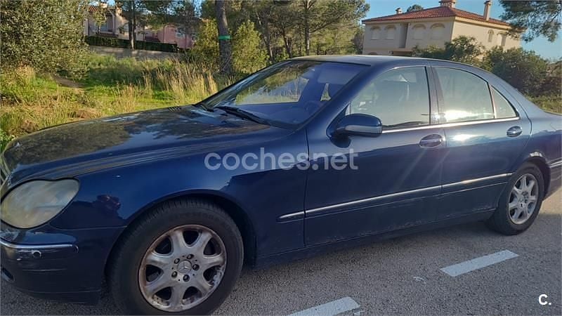 Usado Mercedes S500 306 CV (225 kW) 2000 Azul Berlina
