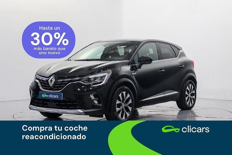 Negro Usado 2023 Renault Captur Techno SUV | 17.490 € (Precio justo) - Imagen 1/4