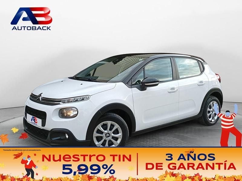 Blanco Usado 2020 Citroën C3 Feel Utilitario | 10.750 € (Buen precio) - Imagen 1/2