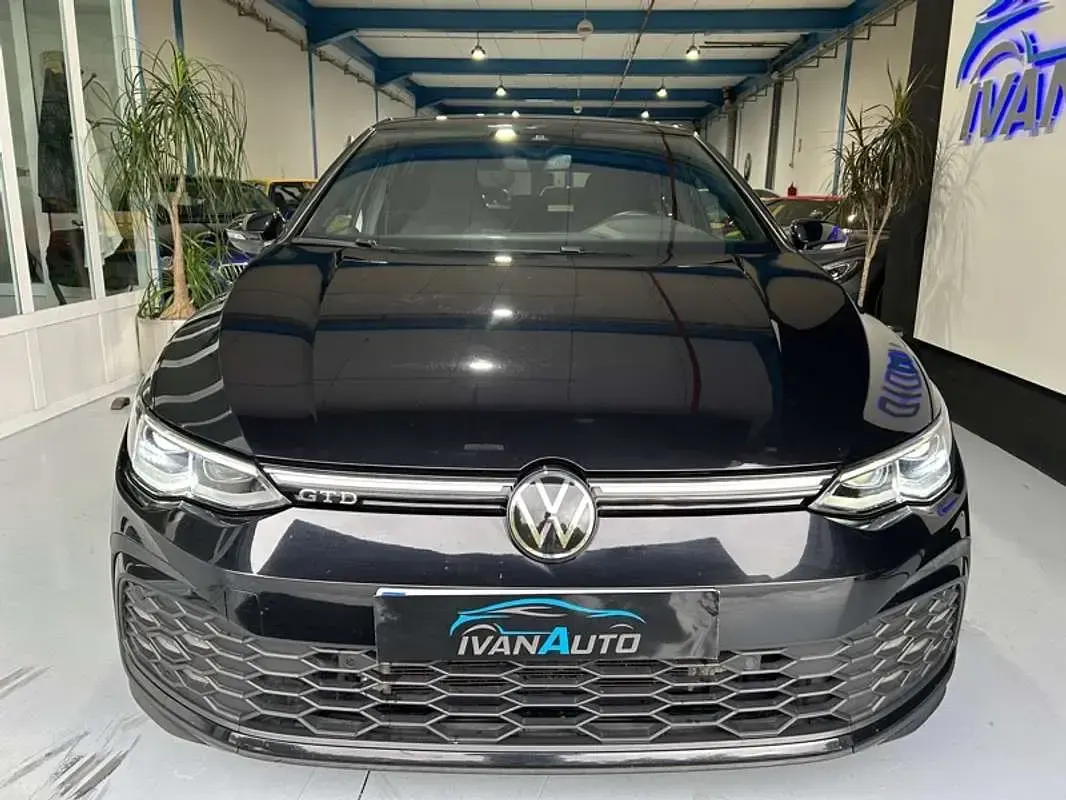 Usado VW Golf VIII GTD 200 CV (147 kW) 2021 Negro Utilitario