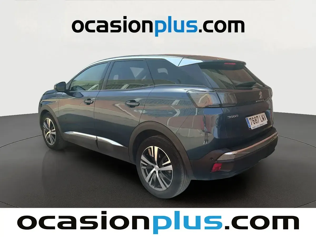 Usado Peugeot 3008 Allure 131 CV (96 kW) 2021 Azul SUV