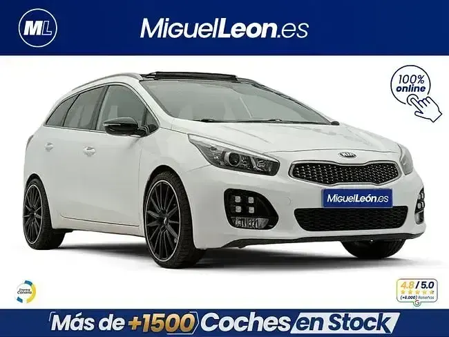 Usado Kia Ceed GT GT-Line 136 CV (100 kW) 2017 Blanco