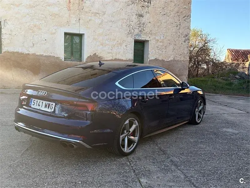 Usado Audi A5 Sportback 354 CV (260 kW) 2018 Azul Utilitario