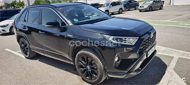 Usado Toyota RAV4 Hybrid Edition 218 CV (160 kW) 2021 Negro SUV