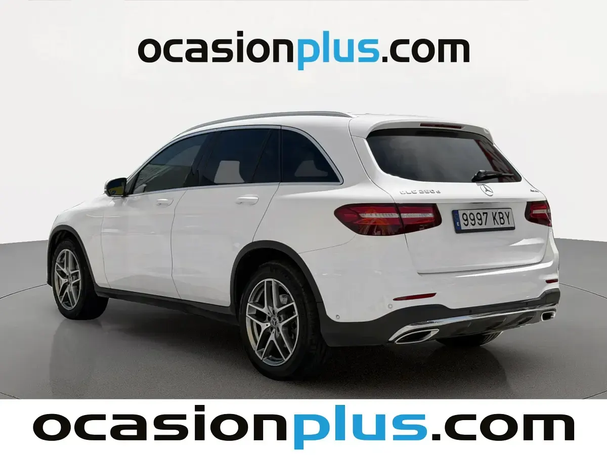 Usado Mercedes GLC250 204 CV (150 kW) 2017 Blanco SUV