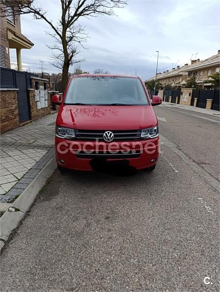 Usado VW Multivan Highline 180 CV (132 kW) 2013 Rojo Van