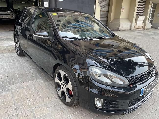 Usado VW Golf VI GTI 211 CV (155 kW) 2010 Negro Utilitario