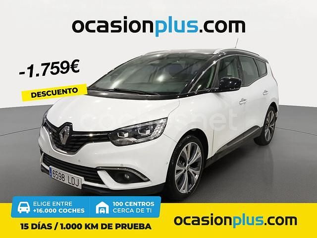Blanco Usado 2019 Renault Grand Scénic IV Zen Monovolumen | 19.350 € (Precio justo) - Imagen 1/4