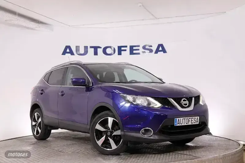 Usado Nissan Qashqai N-Connecta 130 CV (95 kW) 2016 Azul SUV