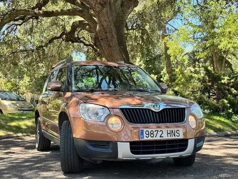 Usado Skoda Yeti Ambition 110 CV (80 kW) 2013 Marrón SUV