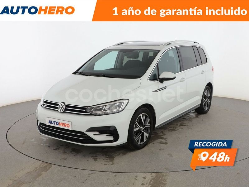 Blanco Usado 2019 VW Touran Sport Monovolumen | 25.299 € (Buen precio) - Imagen 1/3