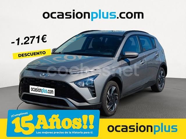 Gris / plata Usado 2022 Hyundai Bayon SUV | 13.690 € (Precio justo) - Imagen 1/4