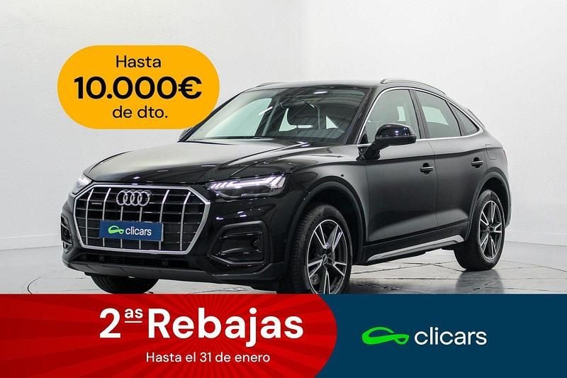 Negro Usado 2021 Audi Q5 Sportback Advanced SUV | 37.490 € (Precio justo) - Imagen 1/4