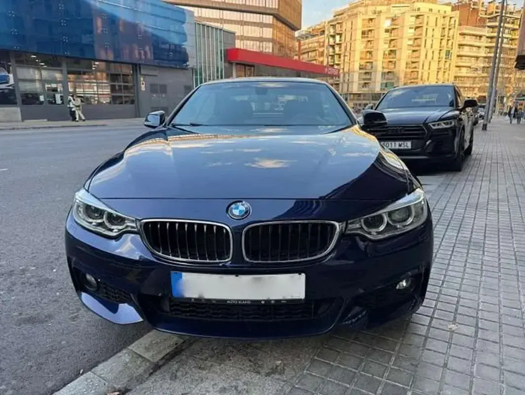 Usado BMW 430 Cabriolet Sport Line 252 CV (185 kW) 2017 Azul Descapotable