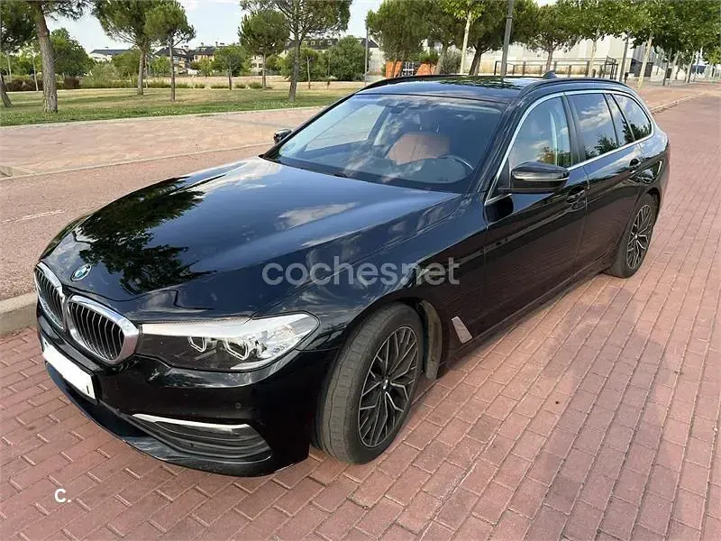 Usado BMW 520 190 CV (139 kW) 2019 Negro Familiar