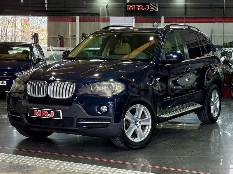Usado BMW X5 235 CV (172 kW) 2009 Azul SUV