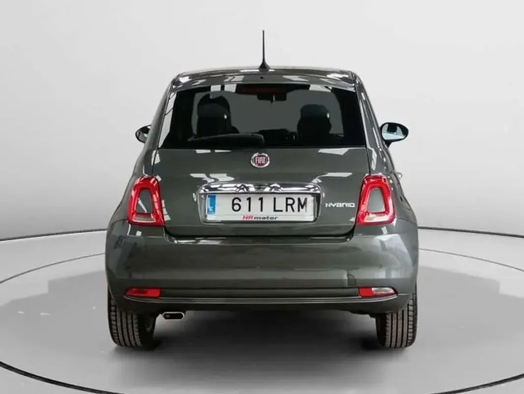 Usado Fiat 500 Lounge 69 CV (50 kW) 2021 Gris Utilitario