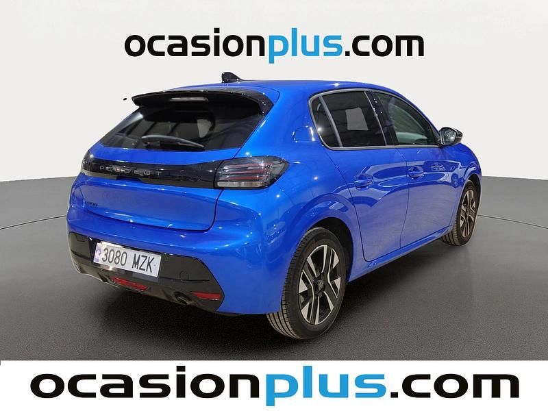 Usado Peugeot 208 Allure 102 CV (75 kW) 2025 Azul Utilitario