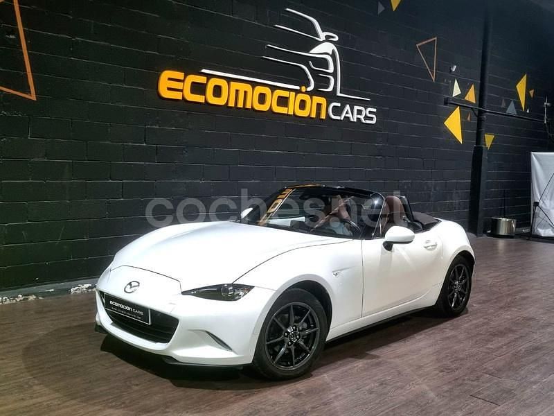 Usado Mazda MX5 Inclusive 132 CV (97 kW) 2019 Blanco Descapotable