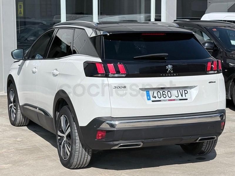 Usado Peugeot 3008 GT-line 120 CV (88 kW) 2017 Blanco SUV