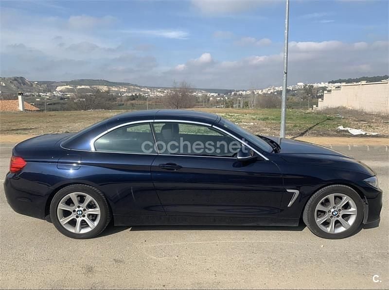 Usado BMW 420 184 CV (135 kW) 2014 Azul Descapotable
