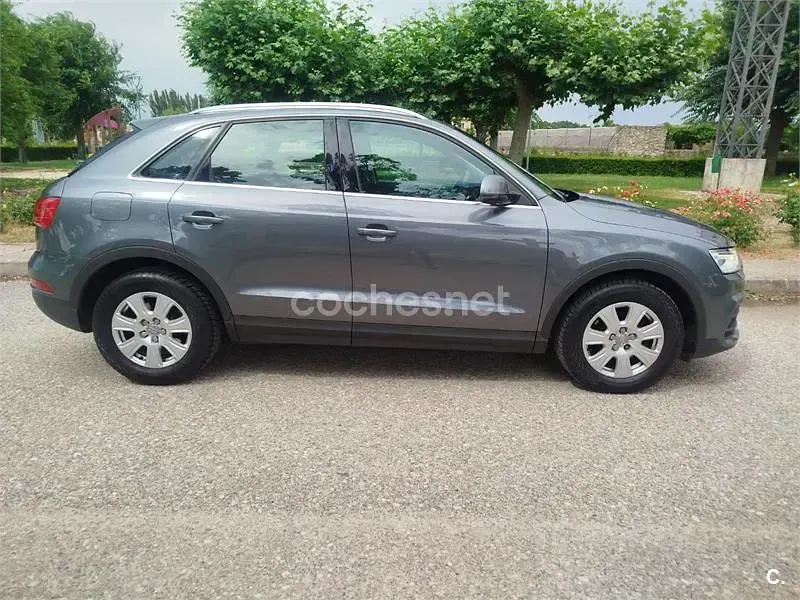 Usado Audi Q3 150 CV (110 kW) 2017 Gris / plata SUV