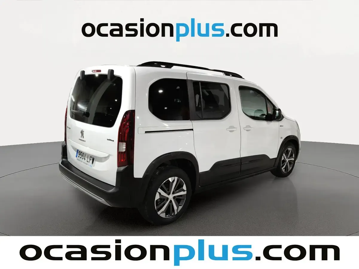 Usado Peugeot Rifter GT 130 CV (95 kW) 2020 Blanco Monovolumen