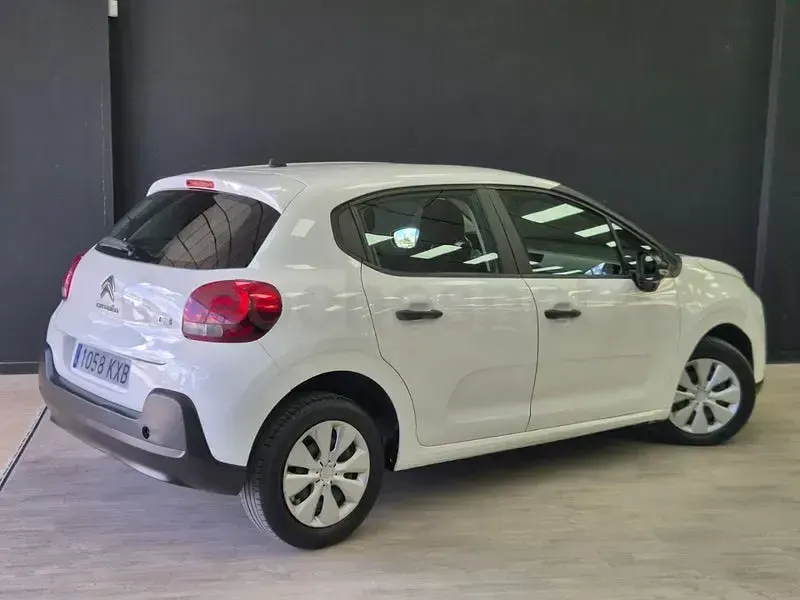 Usado Citroën C3 Live 99 CV (72 kW) 2019 Blanco Utilitario
