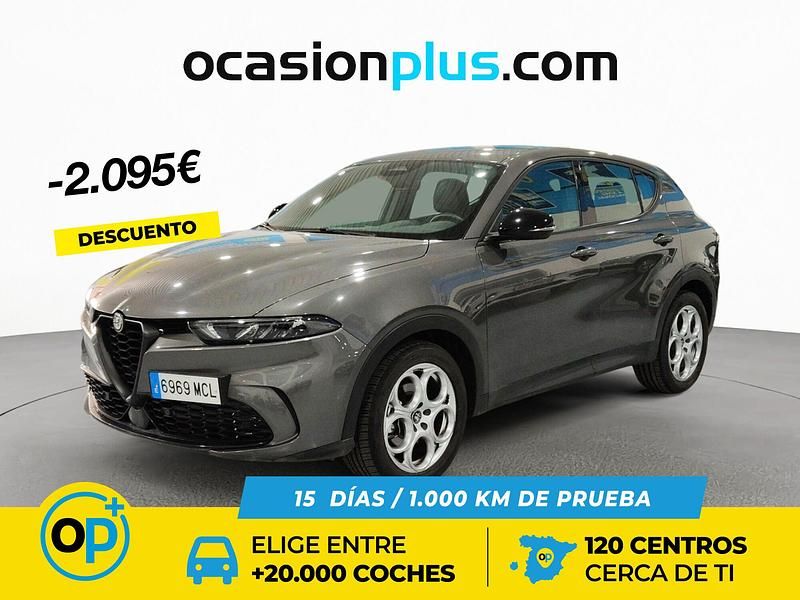 Gris Usado 2022 Alfa Romeo Tonale Sprint SUV | 23.050 € (Precio justo) - Imagen 1/4