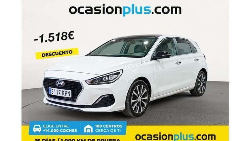 Blanco Usado 2018 Hyundai i30 Style Utilitario | 15.182 € (Precio justo) - Imagen 1/4
