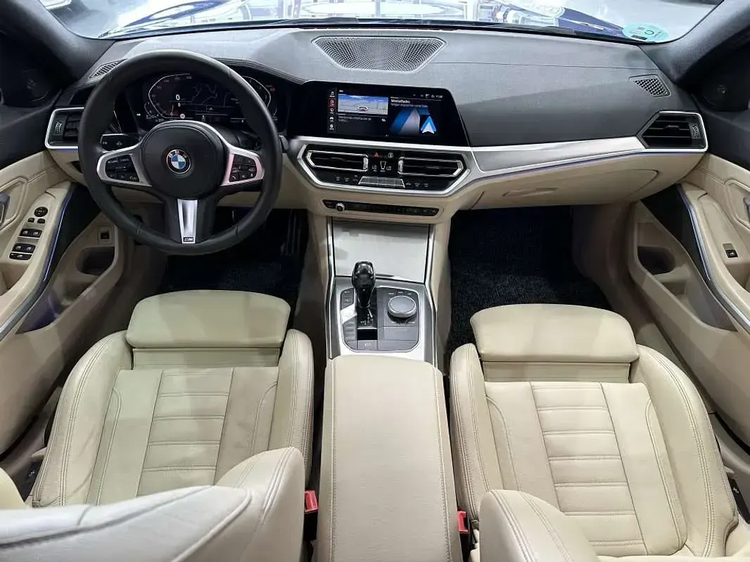 Usado BMW 320 190 CV (139 kW) 2021 Azul Berlina