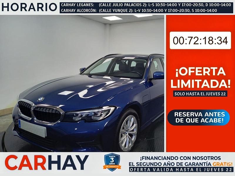 Azul Usado 2021 BMW 330 Familiar | 23.390 € (Buen precio) - Imagen 1/4