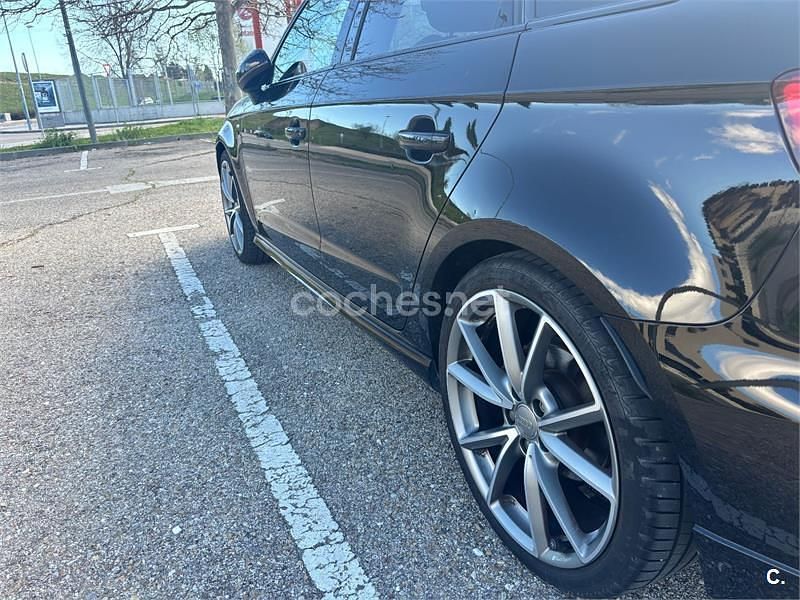 Usado Audi A3 150 CV (110 kW) 2018 Negro Berlina