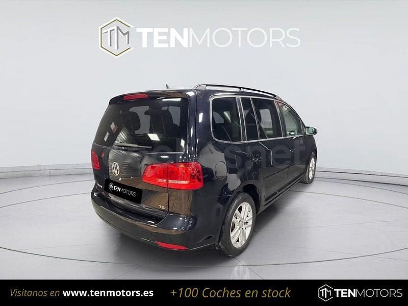 Usado VW Touran Advance 105 CV (77 kW) 2012 Negro Monovolumen
