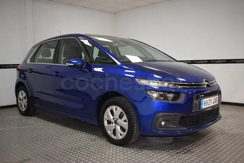 Usado Citroën C4 Picasso Feel 130 CV (95 kW) 2017 Azul Monovolumen