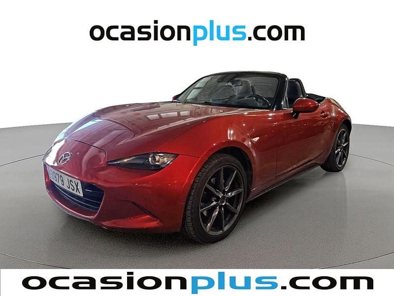 Rojo Usado 2016 Mazda MX5 Style+ Descapotable | 20.800 € (Precio justo) - Imagen 1/4