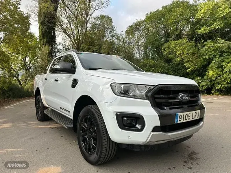 Usado Ford Ranger Wildtrack 215 CV (158 kW) 2021 Blanco Pickup/Camioneta
