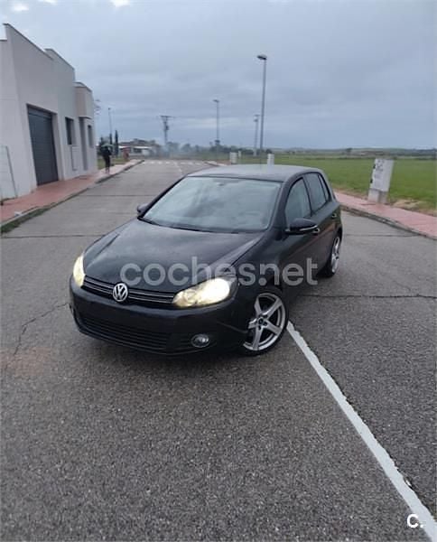 Usado VW Golf VI Sport 160 CV (117 kW) 2010 Negro Utilitario