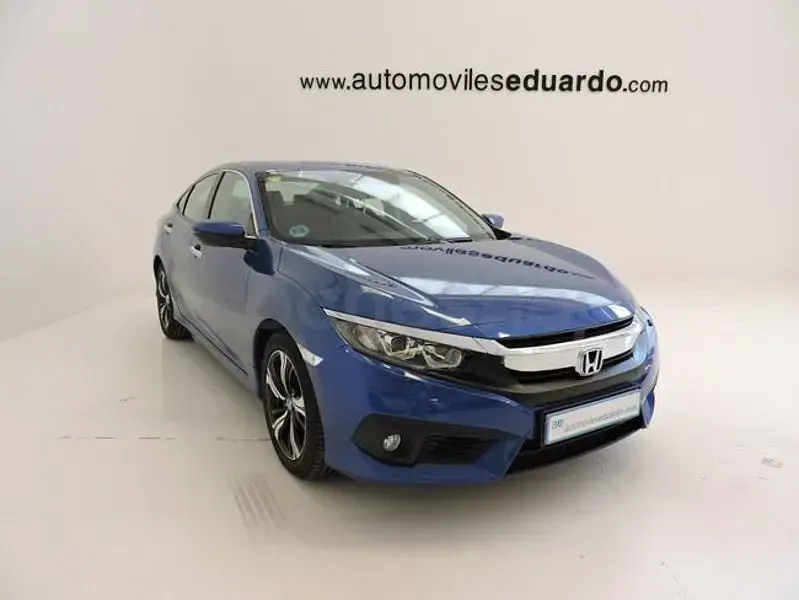 Usado Honda Civic Elegance 182 CV (133 kW) 2018 Azul Berlina