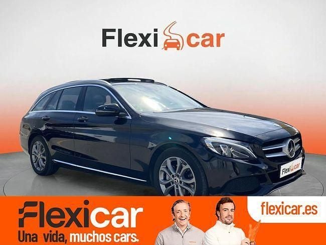 Negro Usado 2018 Mercedes C200 Familiar | 22.490 € (Buen precio) - Imagen 1/4
