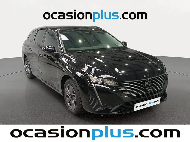 Usado Peugeot 308 SW Allure 131 CV (96 kW) 2024 Negro Familiar