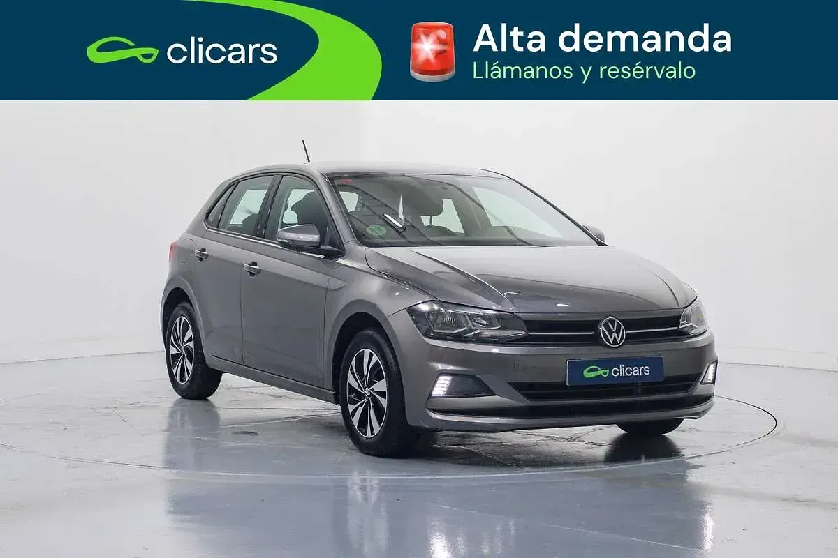 Usado VW Polo Advance 95 CV (69 kW) 2021 Gris Utilitario